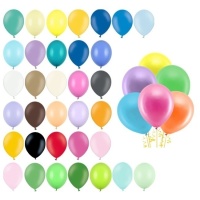 Palloncini in lattice pastello da 30 cm - PartyDeco - 100 pz.