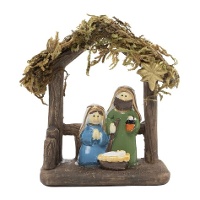 Figura della Natività di Betlemme in resina di 7,2 cm