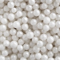 Spolverini di perle bianche da 4 mm - Azucren - 900 g