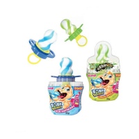 Ciuccio di caramella con polvere dolce di sapori assortiti da 32 g - 1 unità