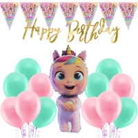 Pacchetto di decorazioni per festa di Bebés Llorones - 23 pezzi