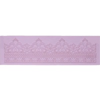 Stampo rettangolare in silicone con bordo largo 39 x 11,2 cm - Artis decor