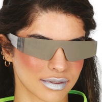 Occhiali futuristici specchiati