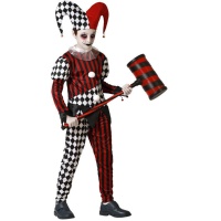 Costume da arlecchino maligno per bambino