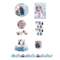 Pack festa di compleanno Frozen - Dekora - 7 prodotti