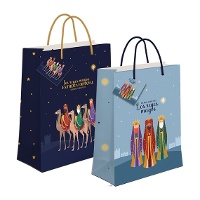 Borsa regalo di 45 x 33 x 10 cm dei Re Magi - 1 unità