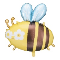 Palloncino ape 55 x 56 cm con occhiali - PartyDeco