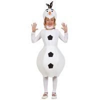 Costume da pupazzo di neve allegro per bambini