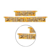 Ghirlanda Happy Birthday di Birra da 3 m