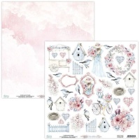 Carta per scrapbooking di Elodie elementos - Carte Mintay - 1 foglio