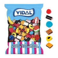 Licorice AllSorts (liquirizia) - Vidal - 1 kg