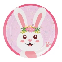 Piatti Baby Bunny 18 cm - 8 unità