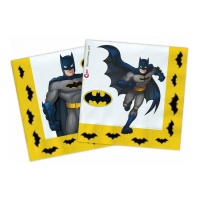 Batman tovaglioli compostabili 16,5 x 16,5 cm - 20 unità