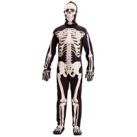 Costume da scheletro realistico per adulti