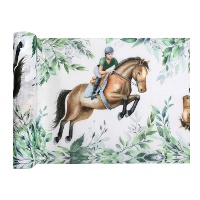 Tovaglia da tavolo di 30 cm con cavallo - 5 m