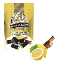 Liquirizia nera ripiena al limone - Fini - 180 g
