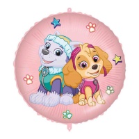 Palloncino Paw Patrol Dog Skye e Everest 46 cm - Partygram