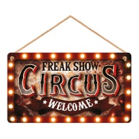 Poster del circo 35 x 20 cm