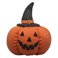 Zucca strega di Halloween 16,5 x 19 cm