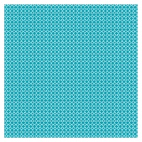 Carta da regalo in mosaico azzurro 0,76 x 1,52 m