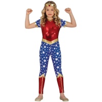 Costume da Super Woman per ragazze