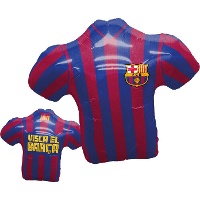 Palloncino FC Barcelona a forma di maglietta 60 x 57 cm