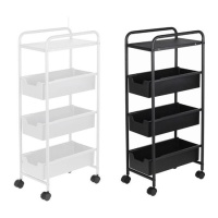 Carrello in metallo, 85 x 37 x 24 cm - 1 pz.