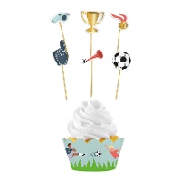 Set di wrappers e picks per il calcio - 6 unità