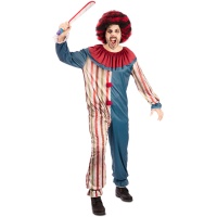 Costume da clown vintage da uomo