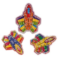 Set di labirinti aerei colorati - 3 pezzi