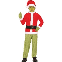 Costume da Bambino del Grinch di Natale