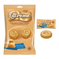 Caramelle di toffee senza zucchero - Lacrême - 80 gr