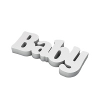 Figura polistirolo Baby 15 x 29 cm