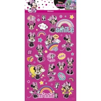 Adesivi Minnie brillanti - 1 foglio