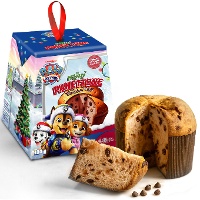 Panettone con cioccolato di Paw Patrol da 100 gr