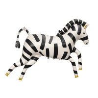 Palloncino Zebra 1,00 x 0,82 m - PartyDeco