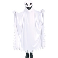 Costume da fantasma dal sorriso sinistro per bambini