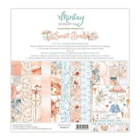 Kit di carte per scrapbooking Sunset Beach - Carte Mintay - 12 fogli