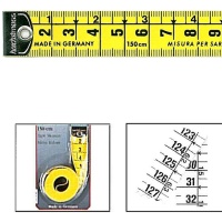 Metro a nastro per cucire 1,5 m x 1,9 cm giallo - Hoechstmass