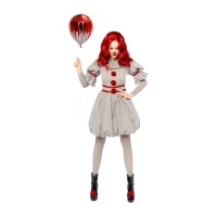 Costume da clown IT da donna