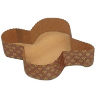 Stampo monouso colomba da 1 kg da 33,5 x 24 cm - Decora - 5 unità