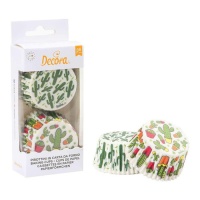 Pirottini cupcake cactus - Decora - 36 unità