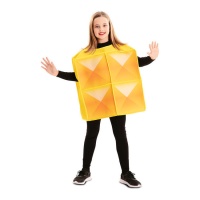 Costume da Tetris giallo per bambini