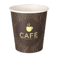 Bicchieri da 200 ml in cartone per caffè - 100 pezzi
