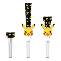 Trombette di carta di Pokemon da 30 cm - 8 unità