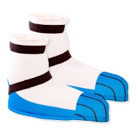 Copriscarpe da astronauta blu per adulti