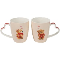 Set da 2 mug da 384 ml - Orsetti innamorati
