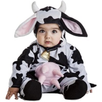 Costume mucca con campanaccio da bebè