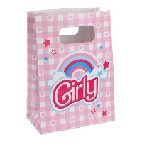 Sacchetti di Barbie Girly 13 x 7 x 18 cm - 10 unità