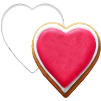 Tagliabiscotti a forma di cuore 8,2 cm - Wilton